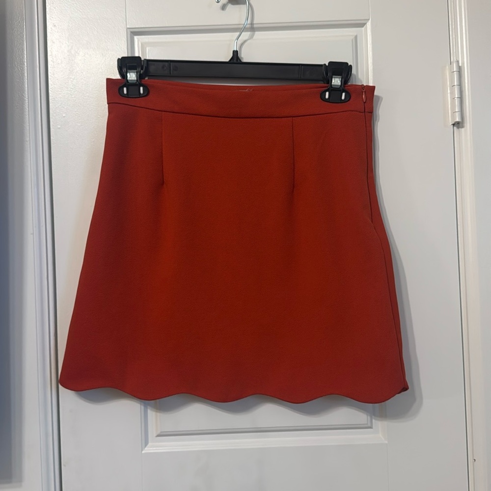 Glamorous Burnt Orange Skirt size Medium